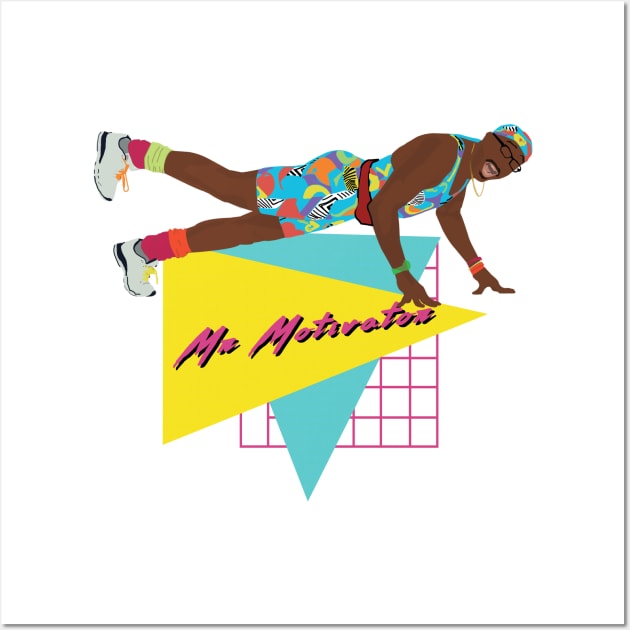 Mr Motivator 80s 90s Nostalgia Wall Art by Hevding